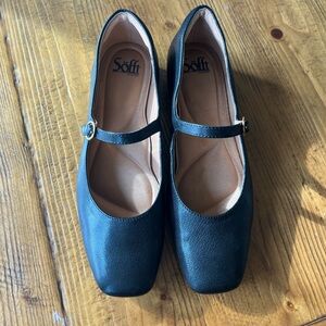 Sofft Black Mary Jane Shoes